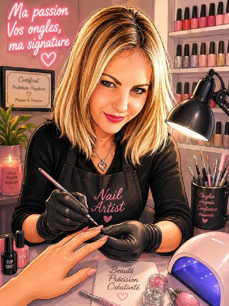 les petites ongles et cils de clair's
